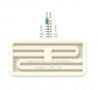 Керамический инфракрасный излучатель HFE 0.325 кВт/230 В; 122 × 60 мм; Провод 100 мм