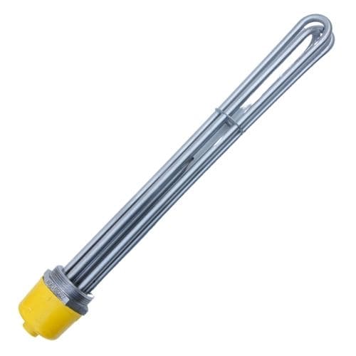 Блок ТЭН 12,0 кВт для воды 460 мм фланец G1 1/2" 220/380 В (трубка + колпак) HF